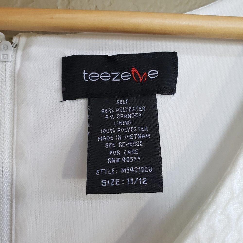 Teeze Me White Skater Dress - Picture 10 of 12